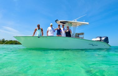 27 Foot Cape Horn in Big Pine Key - reef and backcountry snorkeling and island hopping charters!