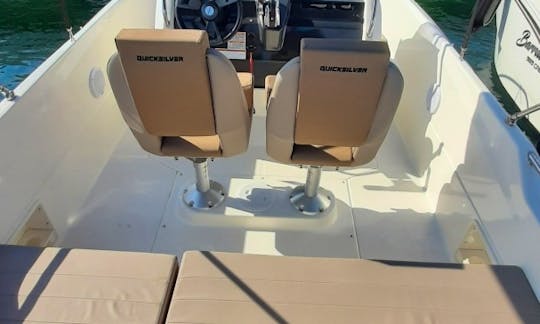 Quicksilver Activ 605 Open Boat Rental in Krk, Croatia