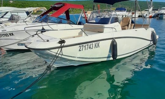 Quicksilver Activ 605 Open Boat Rental in Krk, Croatia