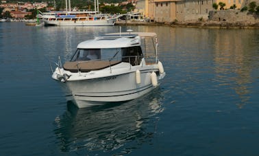 Merry Fisher 795 Motor Yacht Rental in Krk, Croatia