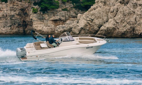 Atlantic 750 Open Boat Rental in Krk, Croatia