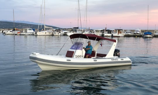 Brig Eagle 650 RIB Perfect on the island of Krk 