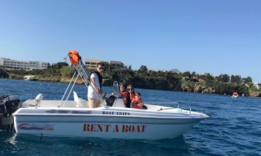 Olympic 490cc Powerboat for Rent without License in Greece