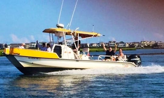 Charter this 26ft Center Console Catamaran Fishing Boat in Brigantine, New Jersey