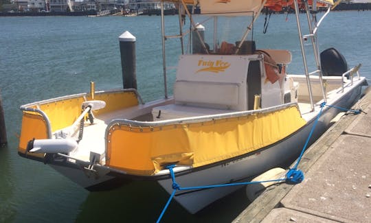 Charter this 26ft Center Console Catamaran Fishing Boat in Brigantine, New Jersey