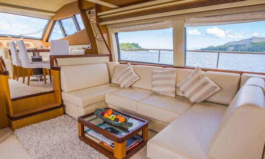 Ferretti Altura 690 Yacht Charter in Eden Island