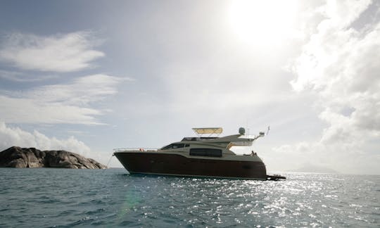 Ferretti Altura 690 Yacht Charter in Eden Island