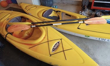 Pair of Pelican Kayaks for Rent in Saint Augustine, FL