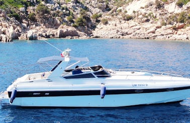 Explore Porto Rotondo, porto cervo, or isla tavolara Sardegna on a Beautiful Motor Yacht