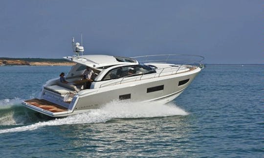 Jeanneau Leader 40 Motor Yacht Hire in Puerto Sotogrande - Spain