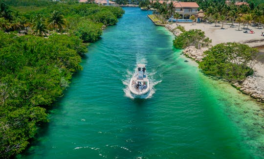 NEW Piratas TOO | 2021 Tajoma 33' Luxury Open  | Playa del Carmen Boat Rental