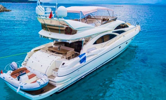 Sunseeker 62' Mega Yacht for 10 People in Muğla