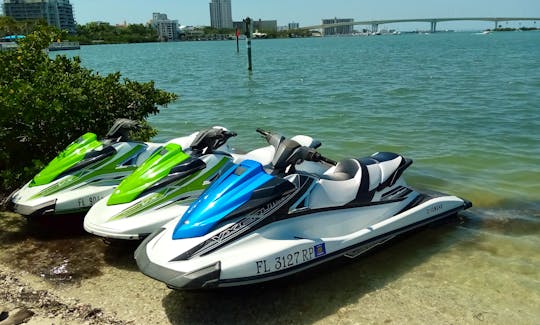 Enjoy the beautiful area in one of our  Yamaha waverruner