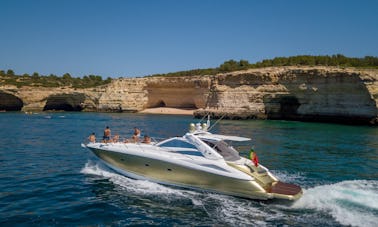 Sunseeker Predator 55 for charter in Albufeira Marina, Algarve