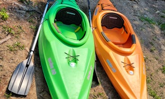 Two 10-foot Sit-in Kayaks in Whitefish