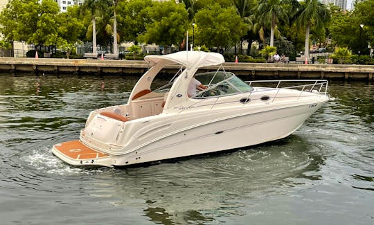 2 Hours Trips Available!! Cruise and party in style in this beautiful Sea Ray in Miami, Florida