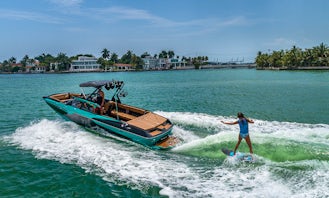Axis A24 Wakeboard / Wakesurf boat for Charter in South Beach