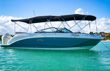 Sea Ray SDX 25 Deck Boat for Tulum and  Playa del Carmen!!
