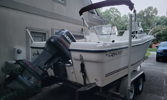 Bateau à moteur Cape Craft 2200 DC de 22 pieds à Virginia Beach !