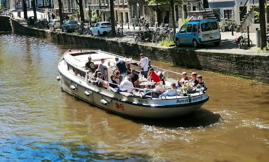 Big boat can still sail the small canals