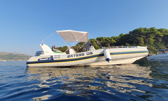 Book the 20' Marlin RIB in Dubrovnik