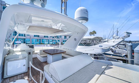 Azimut 64' Super Luxury Yacht for Charter in Marina Del Ray
