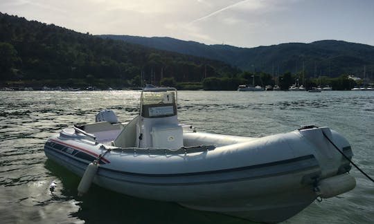 Rent 19' Gommone Selva Rigid Inflatable Boat in Ameglia, Italy