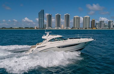 45' Sea Ray Sundancer Motor Yacht with Captain in Miami Beach