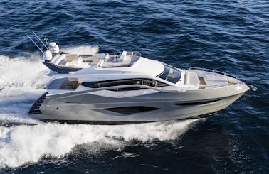 65' Numarine Power Mega Yacht Charter in Miami Beach