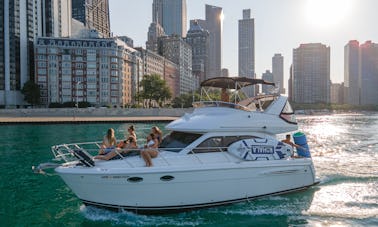 Multi Level Luxury Yacht Rental in Chicago - Water toys are included!