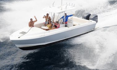 Charter the 32ft Intrepid Center Console in Cruz Bay, St. John