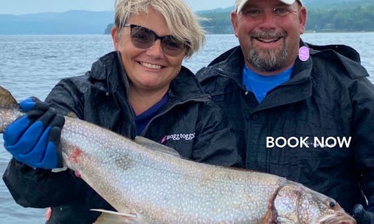 Guided Fishing Charter on Lake Champlain