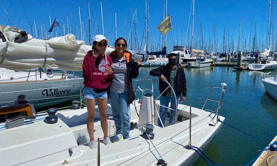 FAST J/105 Sailing Yacht Charter Downtown San Francisco, California!