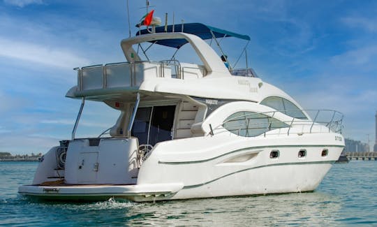 Luxurious 55ft Majesty Yacht for Rent in Dubai