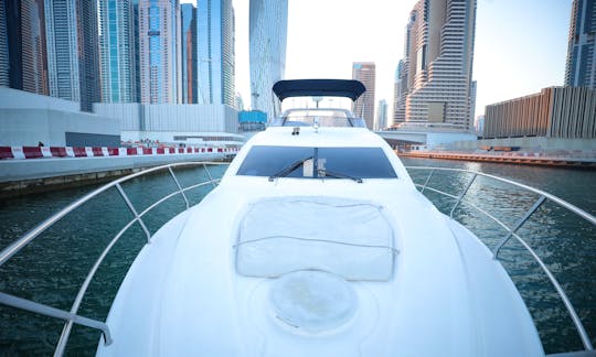 Luxurious 55ft Majesty Yacht for Rent in Dubai