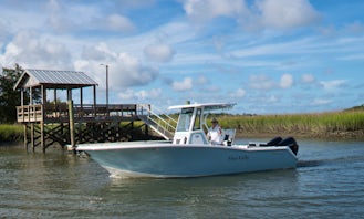 27' Tidewater Center Console on Shem Creek in Mt. Pleasant, SC