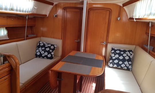 Charter Bavaria 38 C for 260/day or 85/hour Sailing Yacht in Balatonlelle Lake Balaton