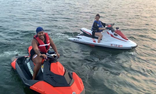 Awesome Jet Skis w/ Bluetooth Speakers on Lake Norman