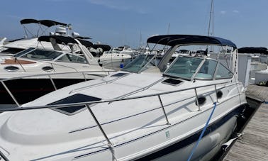 Calling all Aquaholics! Luxury Cruising on Lake Michigan w/ 32' Chaparral Yacht