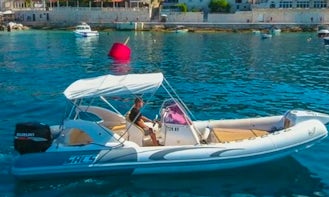 SACS RIB Boat 300 hp for Daily Tour or Taxi in Hvar