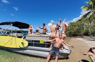 Sandbar Party Pontoon Boat in Miami - Seats 10 People