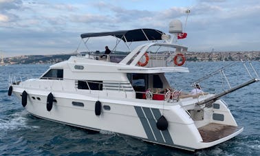 Charter the 65' Power Mega Yacht in İstanbul, Turkey!