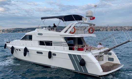 Charter the 65' Power Mega Yacht in İstanbul, Turkey!