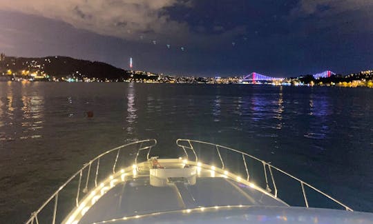 Charter the 65' Power Mega Yacht in İstanbul, Turkey!