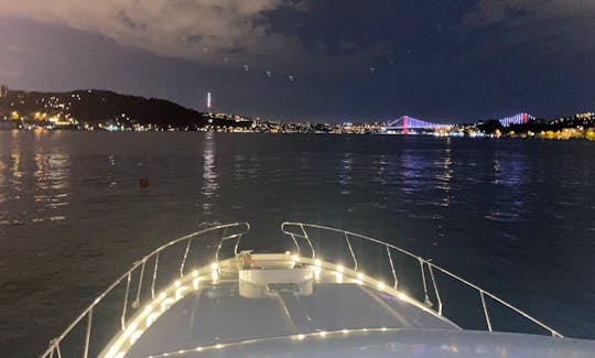 Charter the 65' Power Mega Yacht in İstanbul, Turkey!