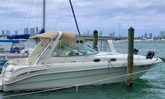 34' Sea Ray Sundancer for Charter! The Ultimate Vibes in Miami!