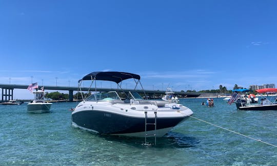 22' Deck Boat rental in West Palm Beach