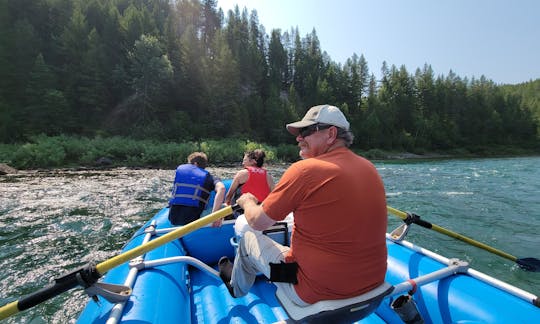 River fun in Kalispell!! 16ft NRS Raft