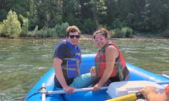 River fun in Kalispell!! 16ft NRS Raft