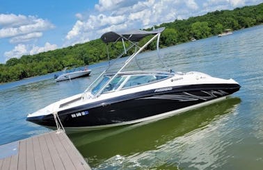Yamaha AR 190 Jet Boat for rent on Percy Priest Lake with Watersports